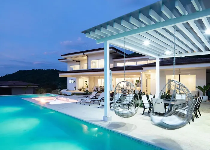 Casa Ayla A - Stunning 5br Ocean View House & Infinity Pool In Flamingo * Playa Flamingo